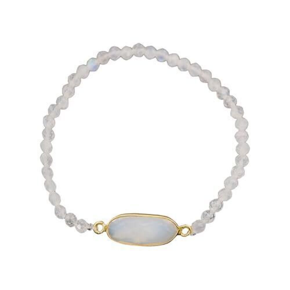 4377 Moonstone Bracelet Birthday Gift for Girls, Toddler Bracelet